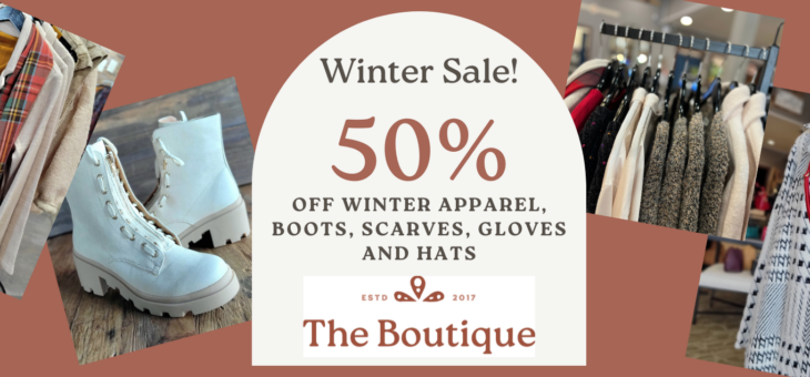 Winter Savings at the Boutique!